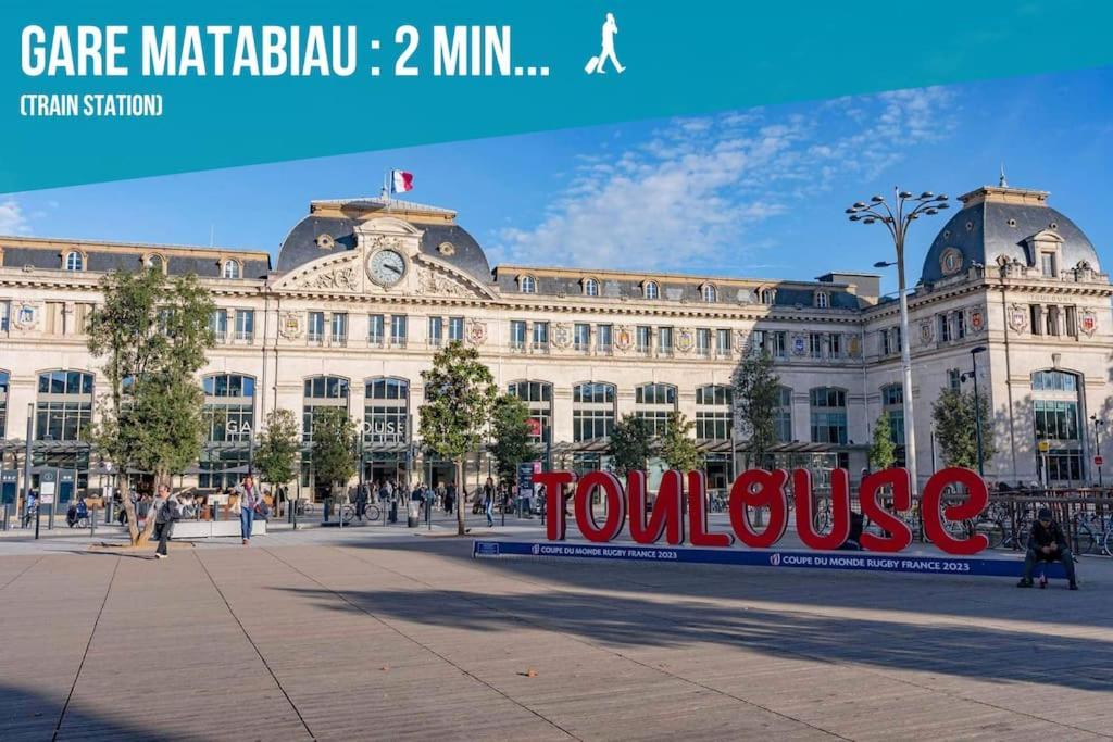Duplex - Centre - Gare Matabiau Apartman Toulouse Kültér fotó